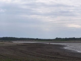 Правдинское водохранилище осушено: власти объяснили причины