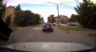 ДТП с Мотоциклистом у Парка «Изумрудный»: Видео Момента Аварии